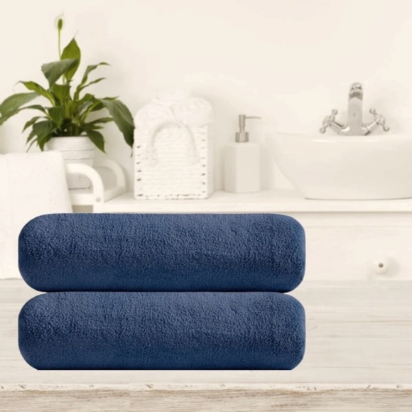 Joy Mangano Bath Joy Mangano Supreme Stretch 2 Large Bath Towel Set